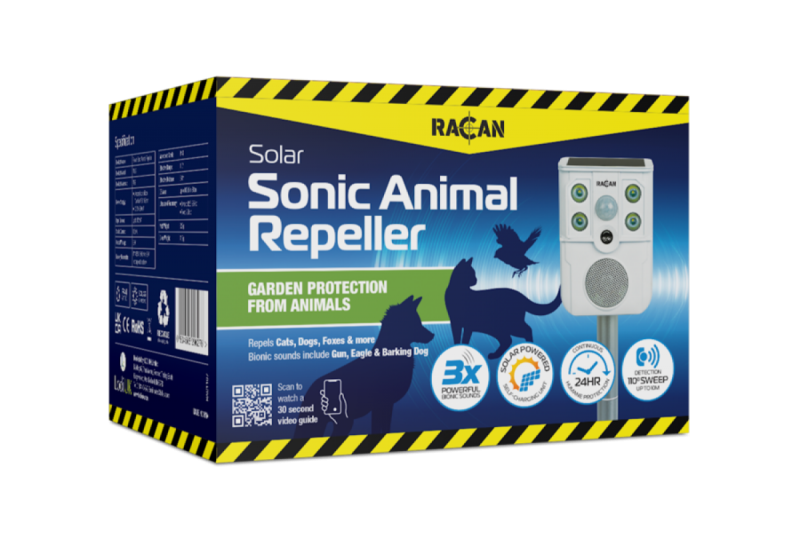 Racan Solar Sonic Animal Repeller Lodi UK